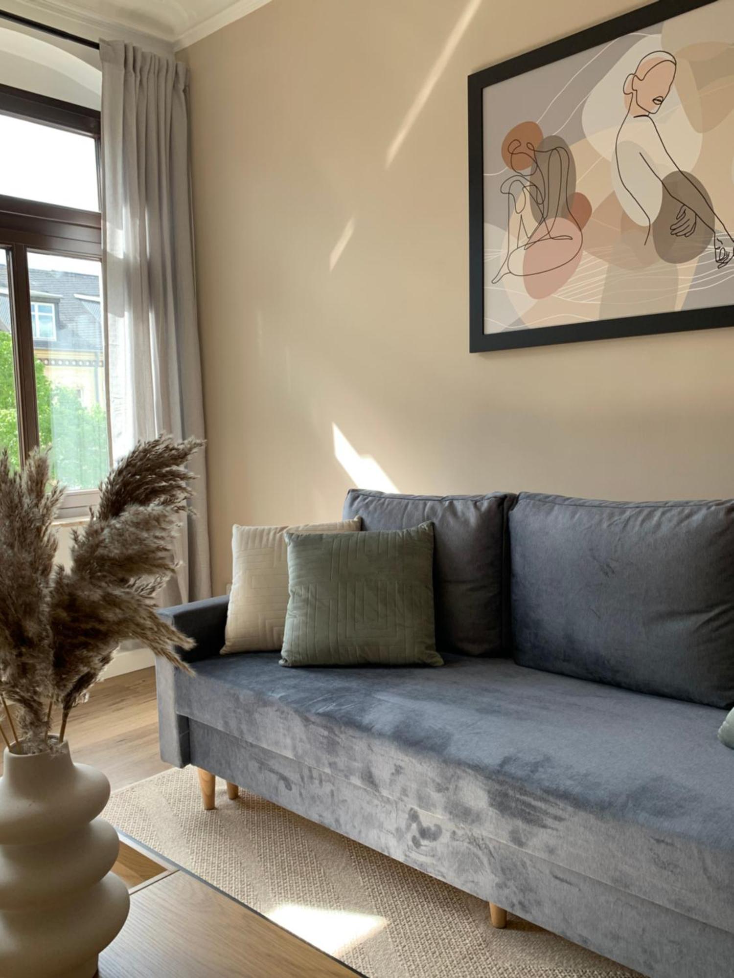 Stylisches Appartement Im Jugendstil-Viertel Chemnitz Bagian luar foto