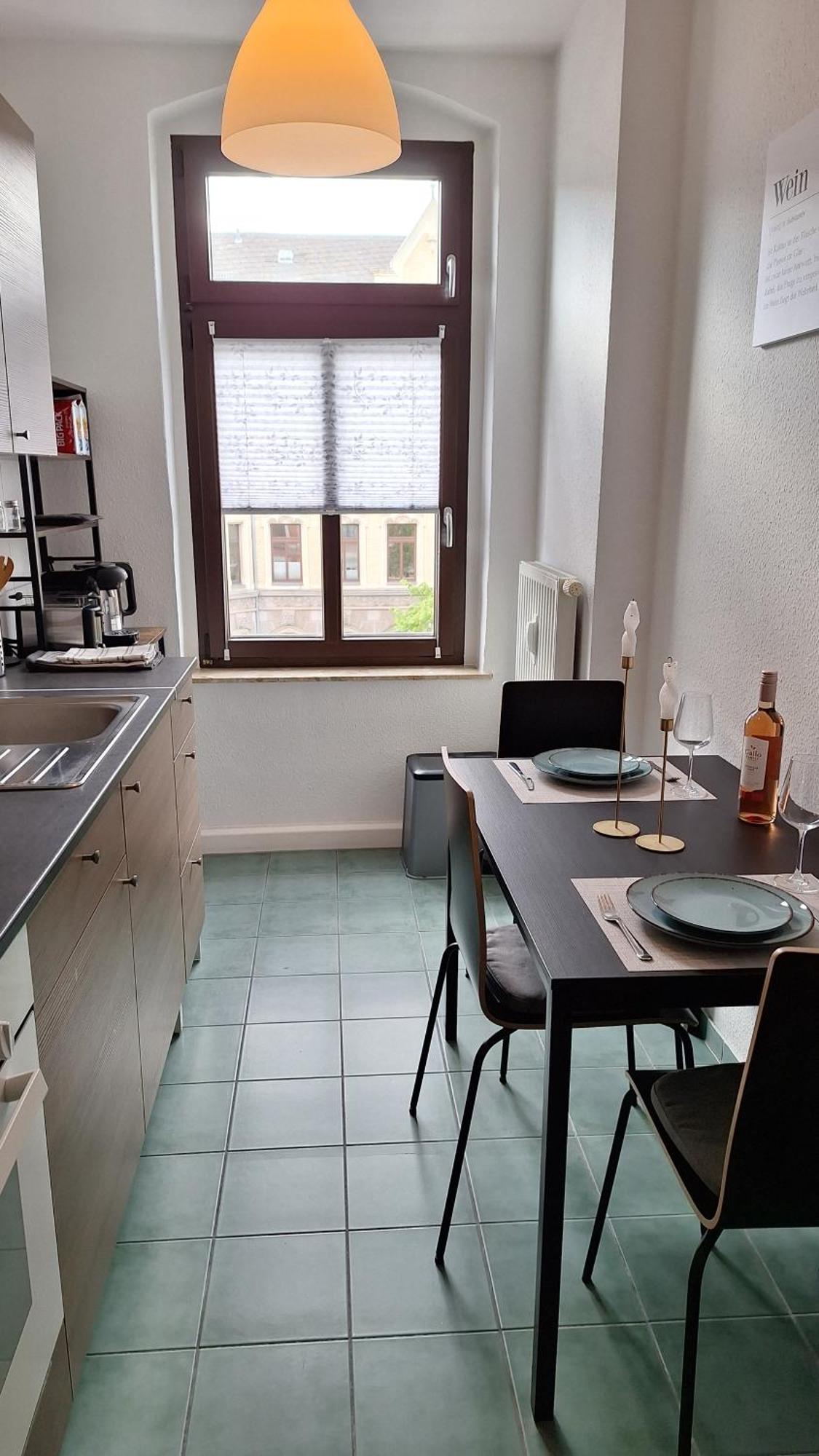 Stylisches Appartement Im Jugendstil-Viertel Chemnitz Bagian luar foto